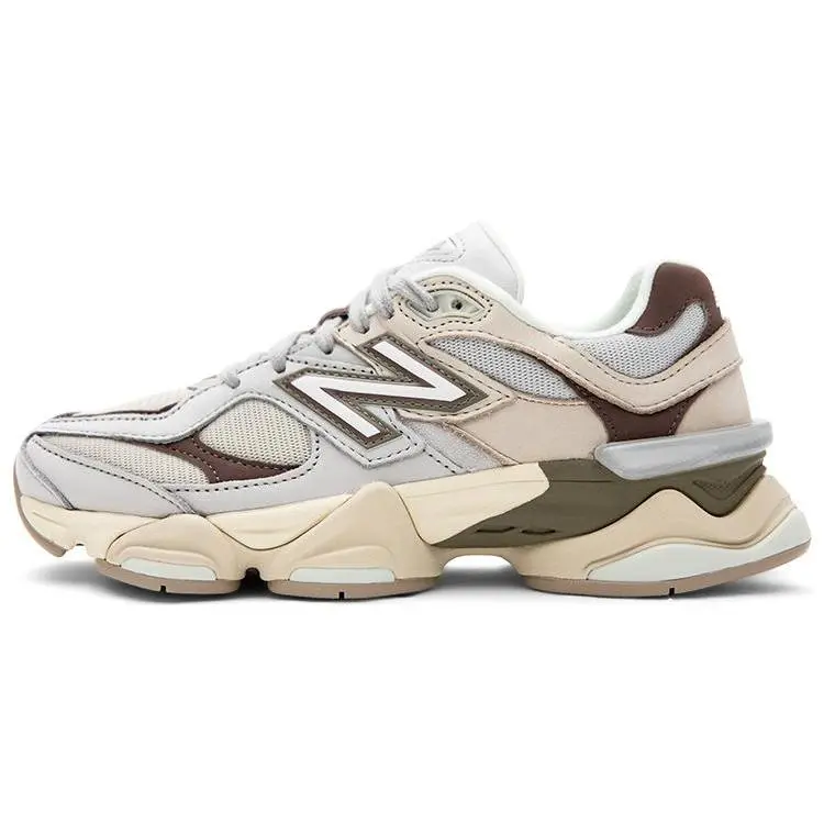 Men's New Balance 9060 'Grey Matter Timberwolf' Casual Sneaker - Men's Footwear, Trainer Shoe, Closed, Casual Wear, Round Toe