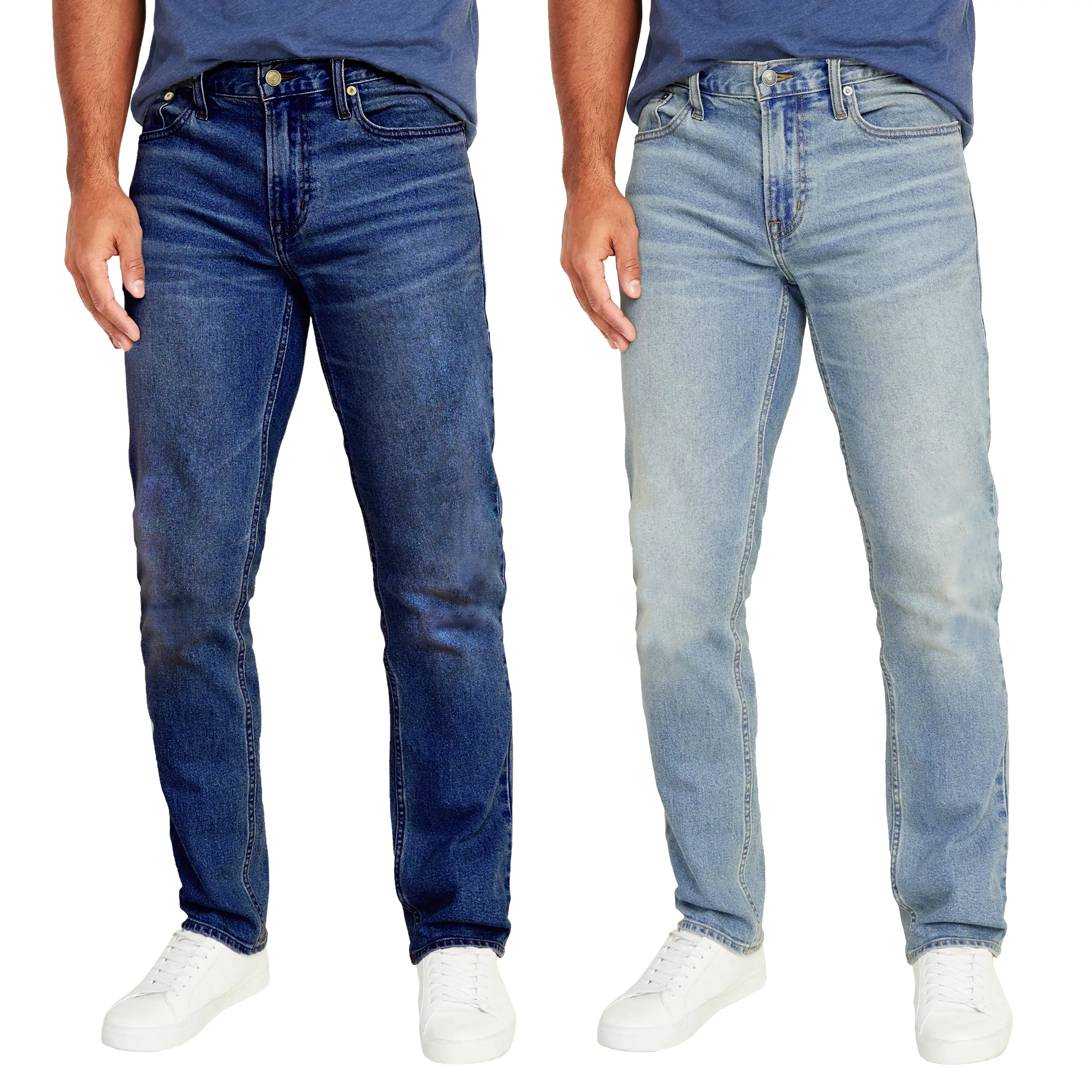 (2 Pack) Dark Blue - Light Blue