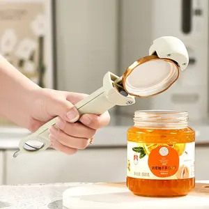 New Multifunction Jar Opener - Adjustable Lid Remover for Seniors & Arthritis Sufferers, Fits Kitchen Jars, Bottles & Cans