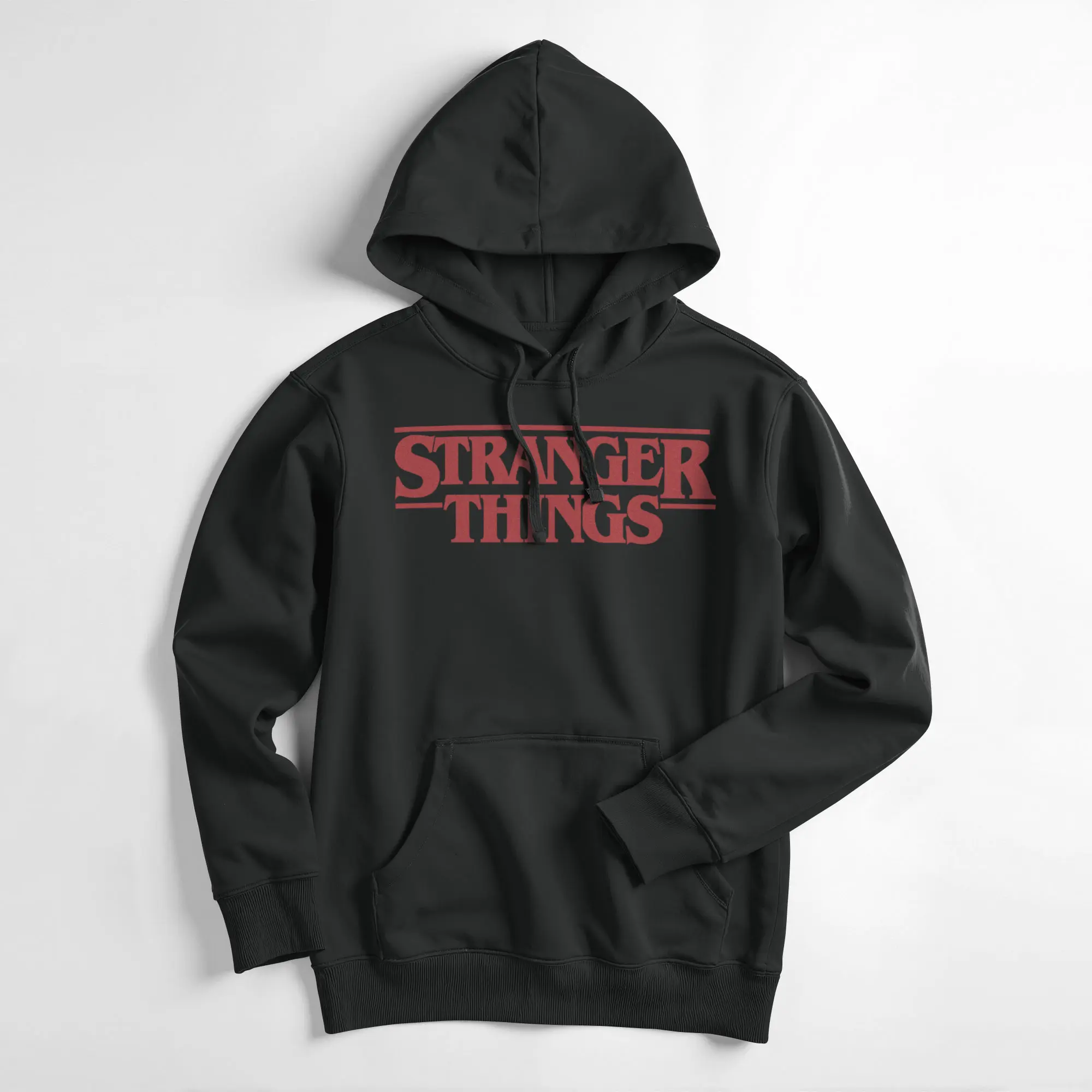 Men's Stranger Things Bold Logo Pull Over Hoodie