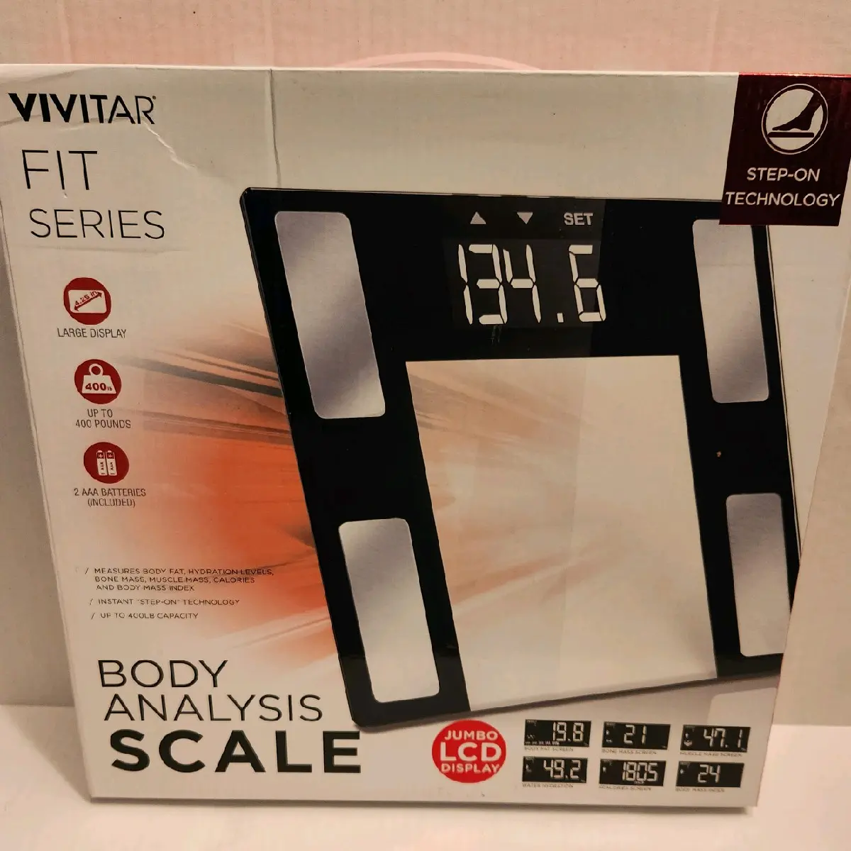 Vivitar Fit Body Analysis Scale Vivitar Fit Body Analysis Scale