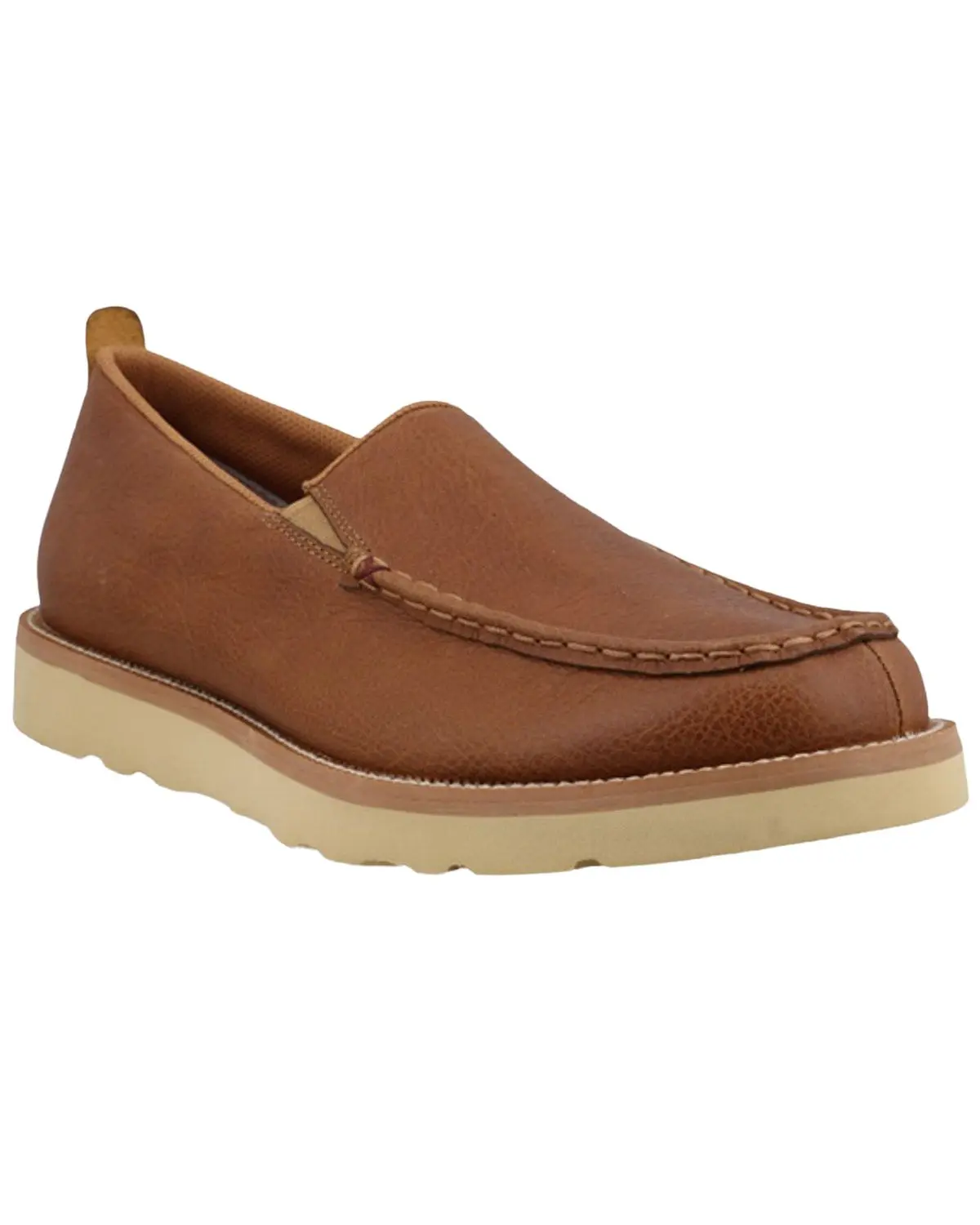 Twisted X Men's Men'S Wedge Sole Slip-On Casual Shoes Moc Toe - Mca0075
