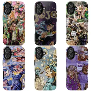 JoJo's Bizarrre Adventure Anime Phone Case, Suitable for iPhone 17-11 Pro Max/Plus and  Samsung Galaxy S23-25