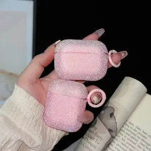 Glitter Bluetooth-compatible Earphone Case, Perfect Valentine's Day Gift, Compatible with Apple Earphones, Stylish Protective Audio Cover, Protection