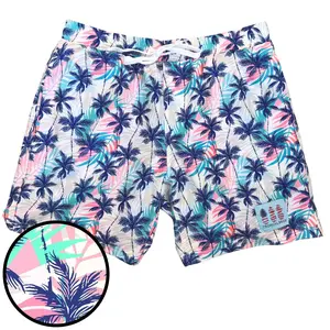 Breezy Palms Swimsuit Shorts