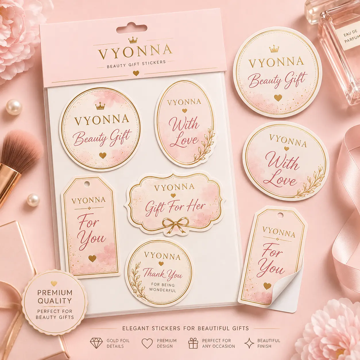 VYONNA 【 Priority delivery service】&【Cosmetics - Safe Packaging】 .If you encounter any problems, please contact the store's customer service. We will solve the problem for you as soon as possible.