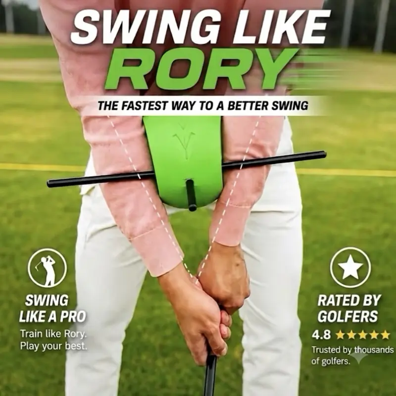 The Connector Golf Swing Aid | Improve arm structure, grip & posture | Build consistent, accurate swings | Perfect for beginners & pros | Train smarter, swing better, lower your scores fast