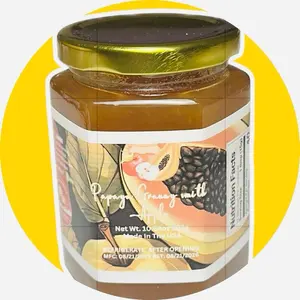 New Look Papaya & Granny Smith Apple Double Flavored Jam Sweet Breakfast Spread 10oz Made in USA Natural Lemon Juice Cinnamon Pectin Food Instant Flavorful Beginnings