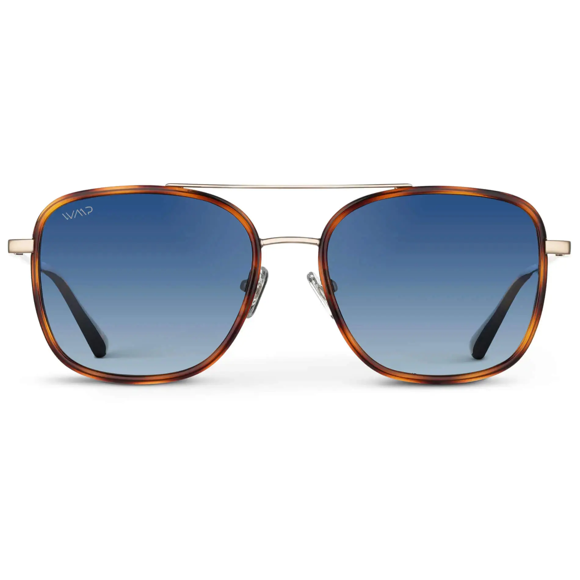 Gia - Women’s Polarized Square Aviator Sunglasses, Double Bridge Design Gia - Women’s Polarized Square Aviator Sunglasses, Double Bridge Design