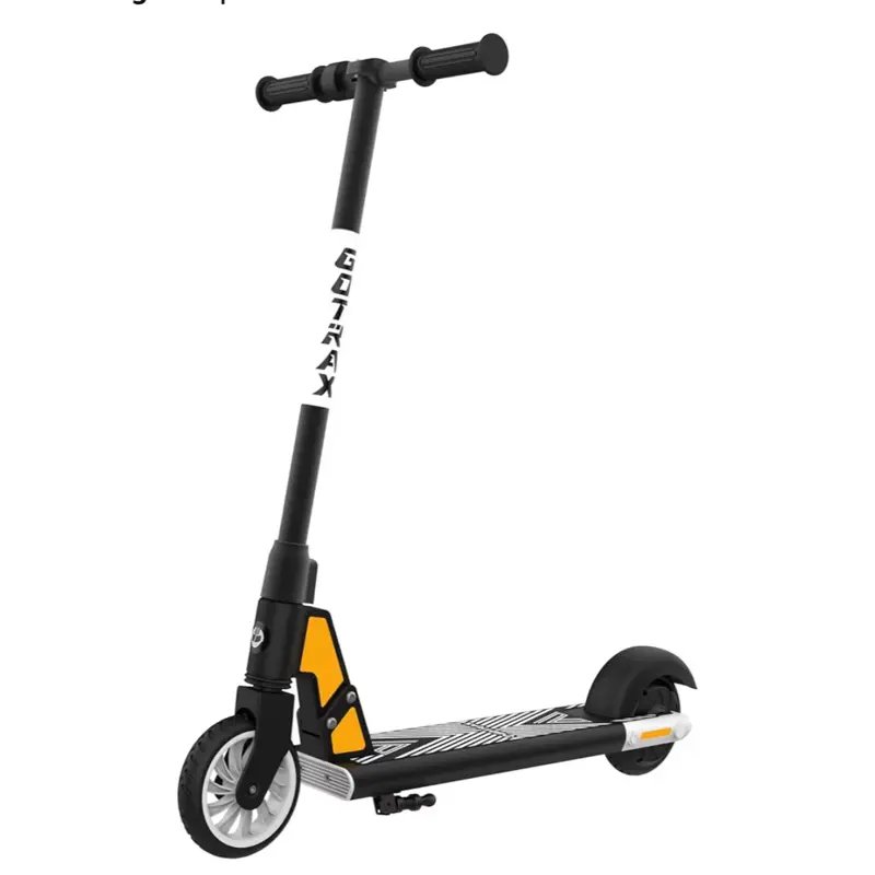 Gotrax GKS Mini Electric Scooter for Kids 6-12, Max 3.75 Miles & 7.5 Mph by 150W Motor, 6'' Wheel, Thumb Control Easy to Ride & Assemble
