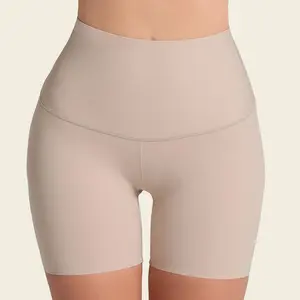 Leonisa PowerShorts Moderate Compression High Waisted Shorts for Women - Invisible Anti Chafing Womens Shapewear Tummy Control Compression Fabric For Leg Shapewear