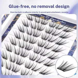 Beginner Segmented Curly Cluster Lashes Book