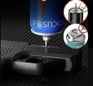 (Butane Gas NOT Contained) Windproof Blue Flame Lighter,Outdoor Lighter,Creative Novelty Lighter,ideal gift for boyfriend/girlfriend