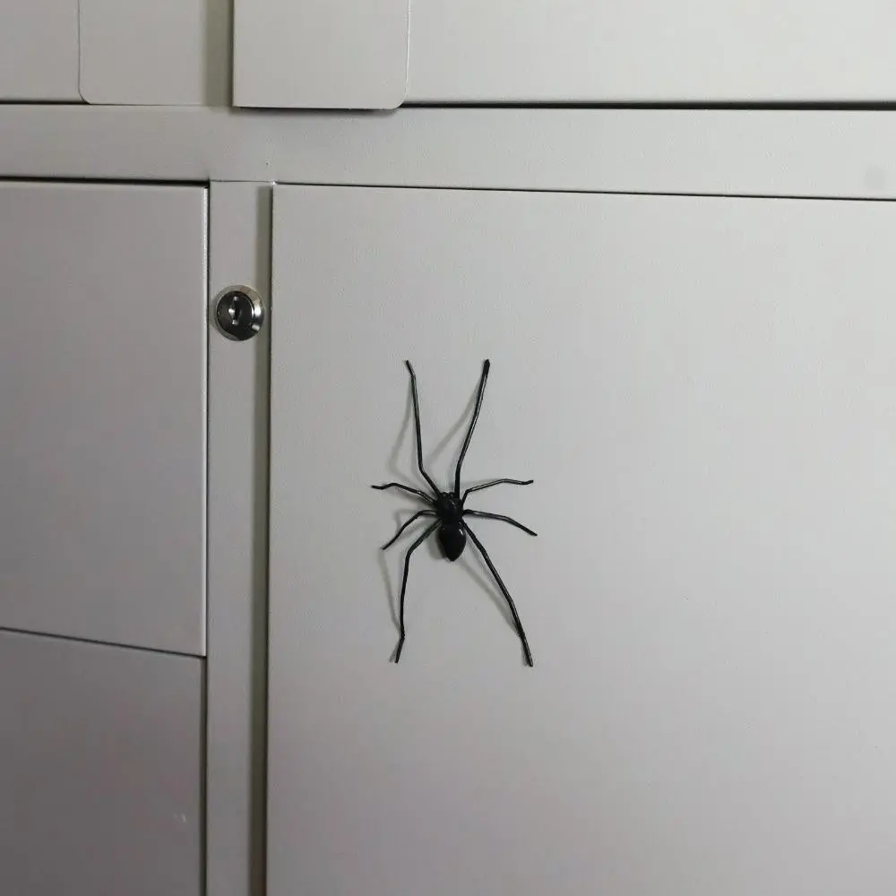 Spider Shape Magnetic Fridge Magnet, Magnetic Item, Fun Scary Decoration for Kitchen Office Whiteboard, Halloween Party Decor, Indoor Outdoor Use