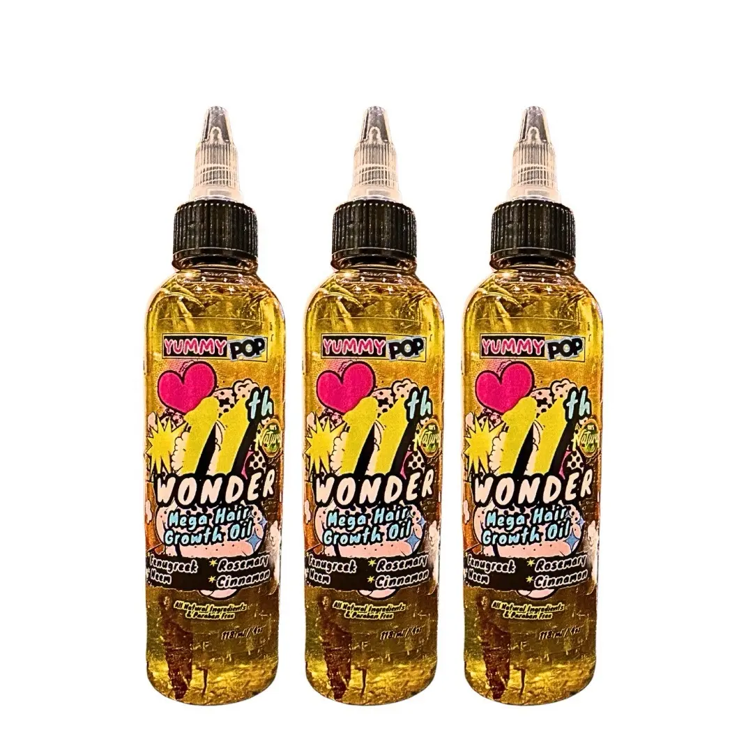 4oz 11th Wonder Rosemary Fenugreek Hair Growth oil - Long Hair - Thick Hair - Hair Growth - Ayurverdic Hair growth oil - Rosemary Hair Oil - Hibiscus Hair growth oil - Indian Hair Growth oil -Herbal Haircare Moisturizing Peppermint