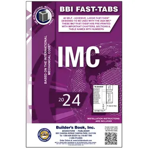 2024 International Mechanical Code (IMC) Fast-Tabs