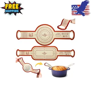 Sourdough Silicone Bread Sling for Dutch Oven, 2PCS