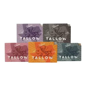Texas Tallow Bar Soap Variety 6 Pack- Moisturizing Body Wash Soap natural