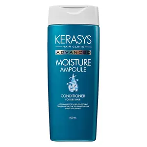 Kerasys Advanced Ceramide Ampoule Clinic for Damaged Dry Hair Moisture Ampoule 13.5 fl oz / 400 ml (Conditioner, 1-Pack)