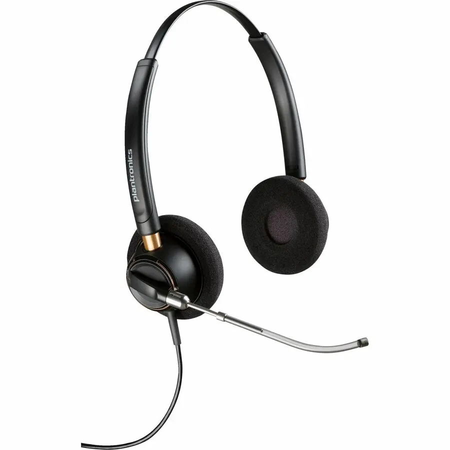 Poly EncorePro 530 Discreet Headphone with Quick Disconnect, TAA Certified Audio Accessory (Model 783P2AAABA), Electronic