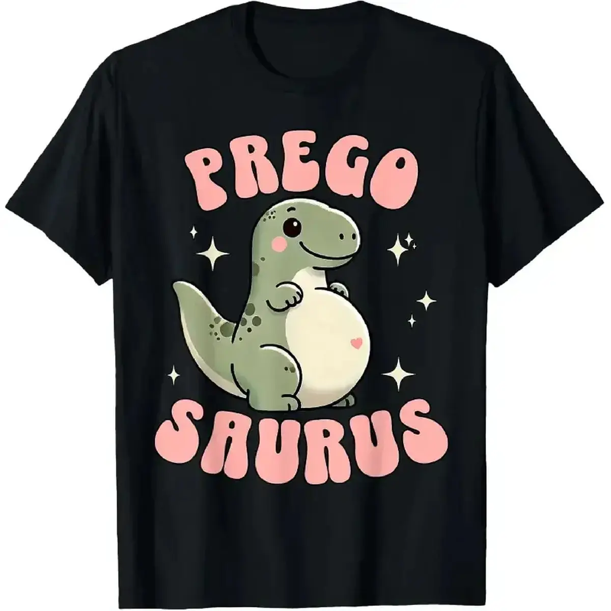 Women Cotton Short Sleeve Round Neck Pregosaurus Cute Retro Pregnancy Announcement T Shirt Soft Breathable Casual Daily Wear Maternity Tops For Expecting Moms Comfortable Lightweight Tee Sh Women's T-shirts Summer T-Shirt Unisex T-shirts Round Neck Tshirt