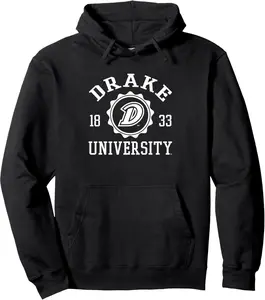 Drake Bulldogs Stamp Officially Licensed Pullover Hoodie
