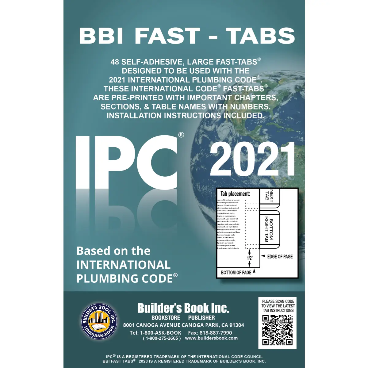 2021 International Plumbing Code (IPC) Fast-Tabs