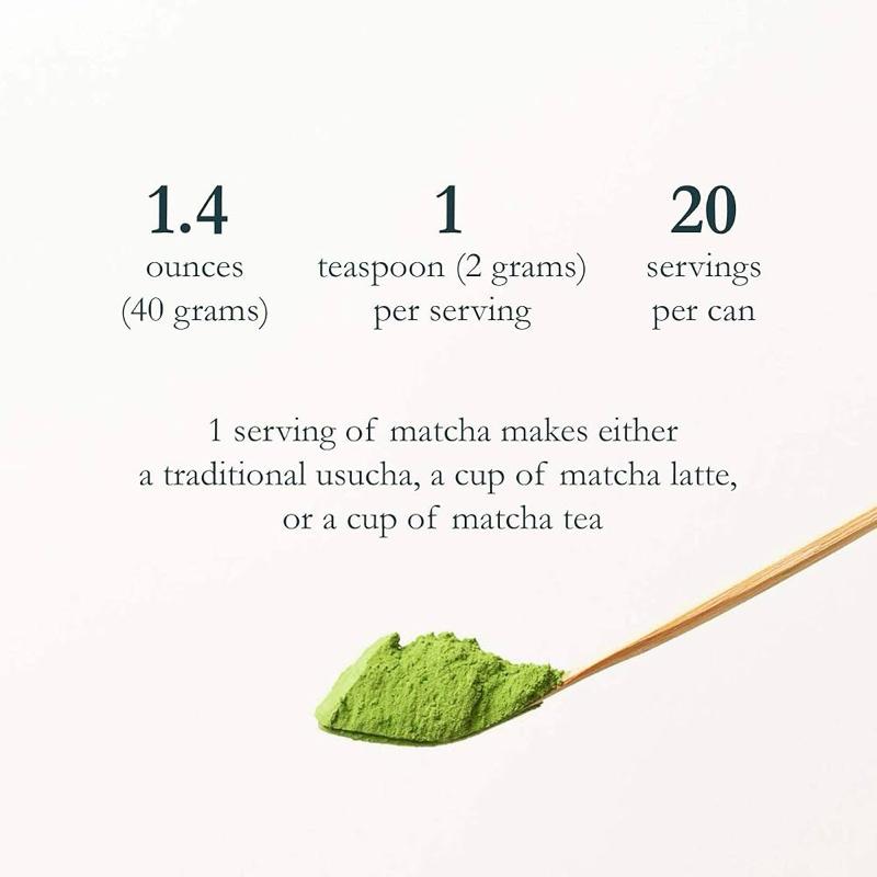 Naoki Matcha Superior Ceremonial Blend - Authentic Japanese First Harvest Ceremonial Grade Matcha Green Tea Powder from Uji Kyoto 40g 1.4oz