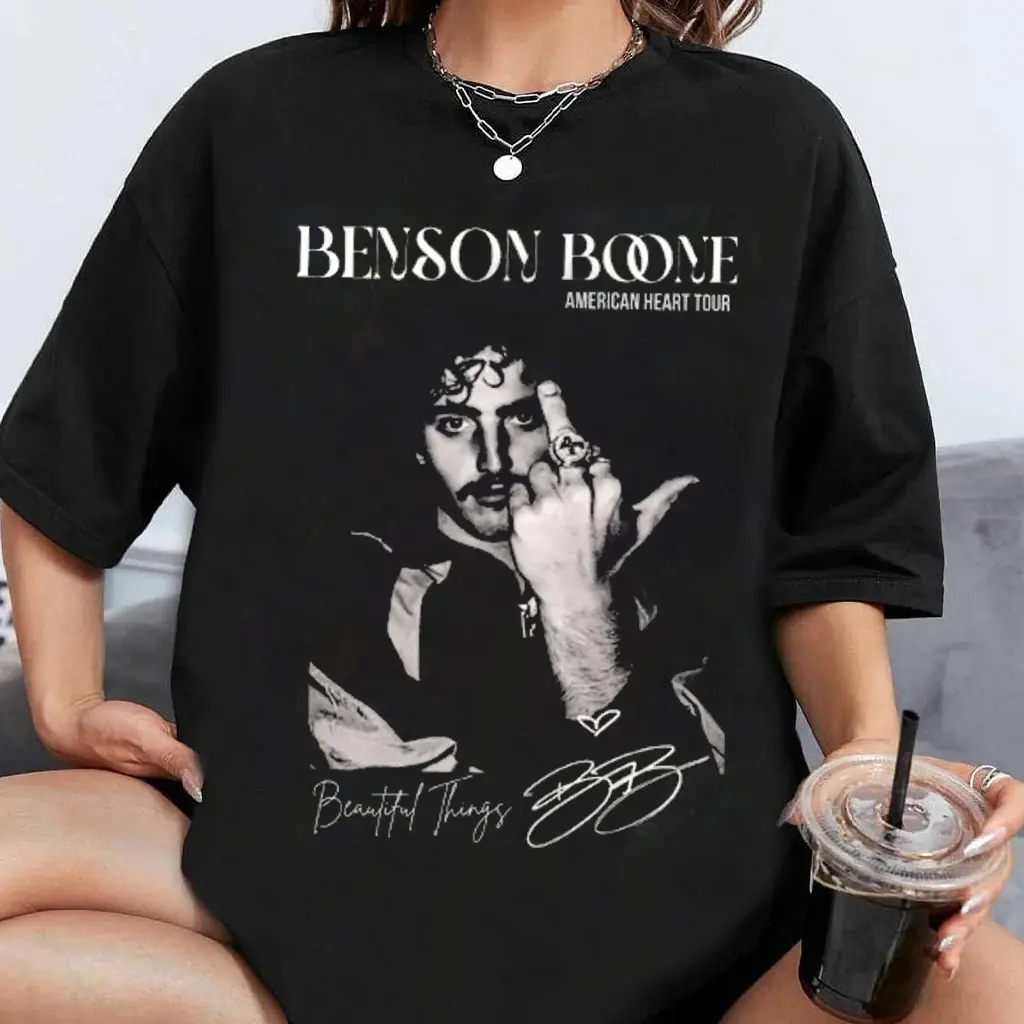 Benson Boone Tour 2026 Shirt Album Concert Tee Shirt