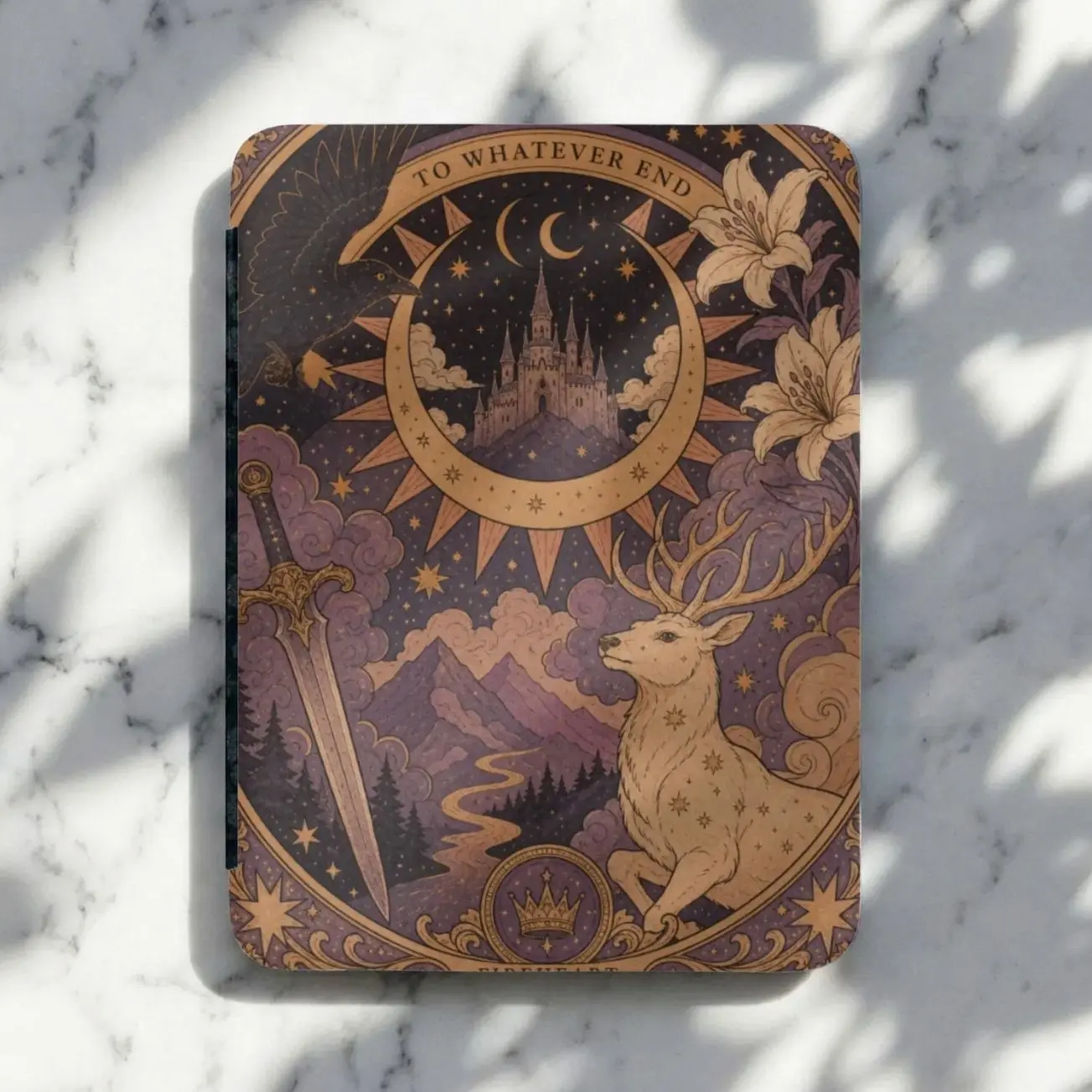 Throne of Glass Kindle Case, Kindle Paperwhite Romantasy Bookish Gift, Sarah J Maas Booktok Merch, Aelin Galathynius & Rowan Whitethorn Fan