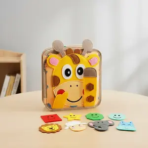 Early Education Enlightenment Busy Board Toy, Sensory Activity Board, 1 Count 3D Story Cloth Book, Fine Motor Skills Learning Toy, Travel Toy, Birthday Gift