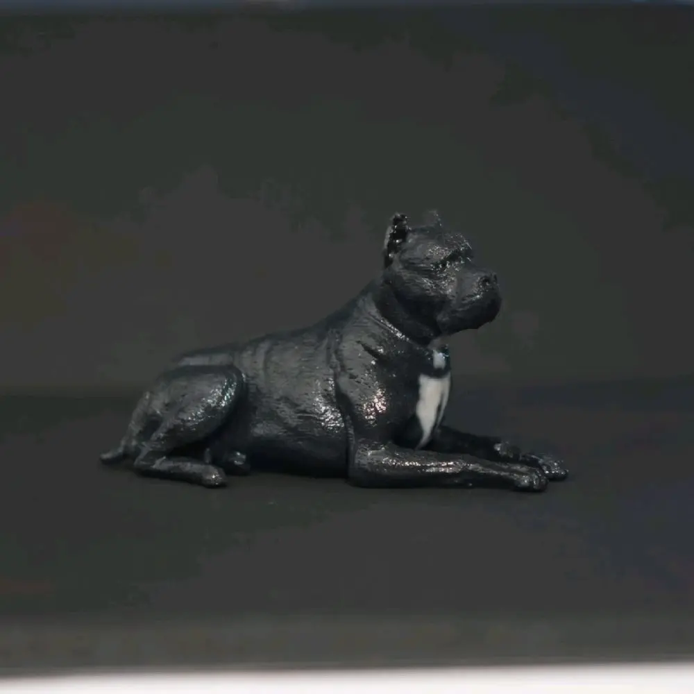 Cane Corso 3D Printed Full Color Dog Sculpture with Detailed Design and Realistic Finish