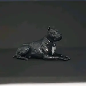 Cane Corso 3D Printed Full Color Dog Sculpture with Detailed Design and Realistic Finish