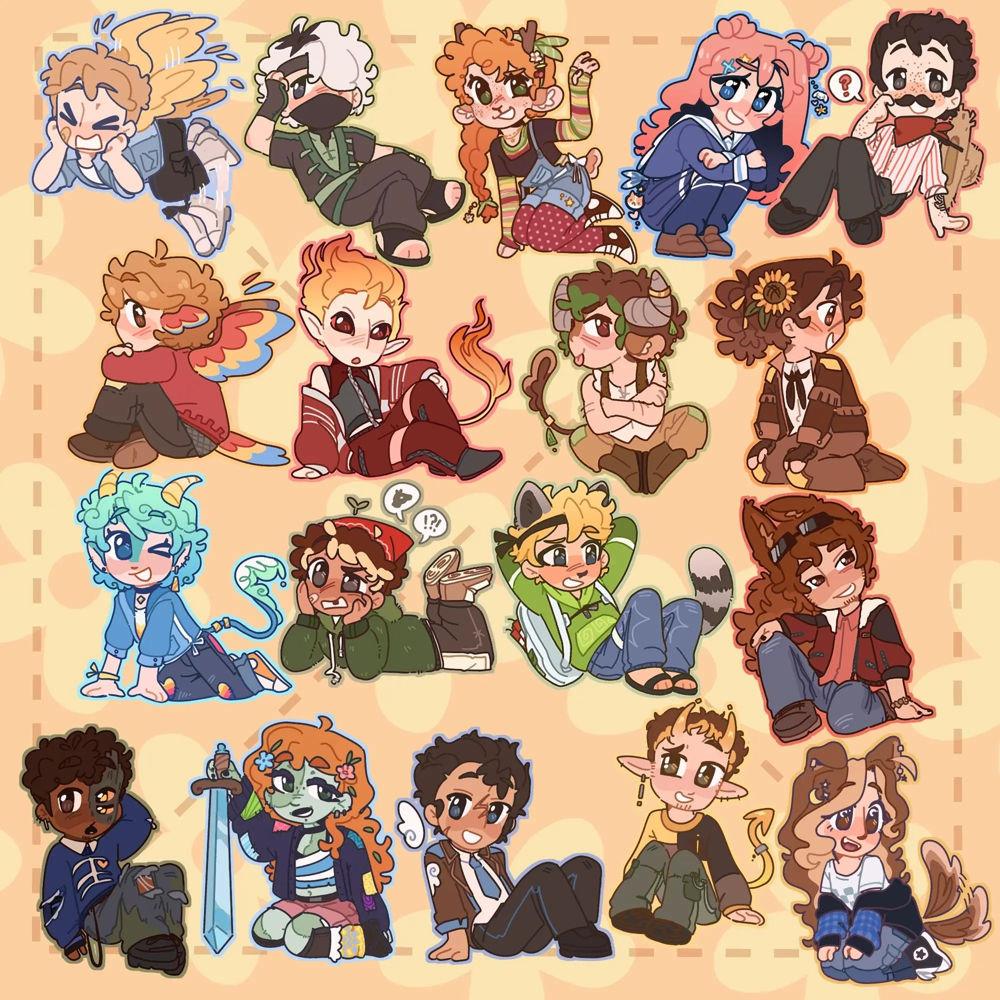 MCYT KEYCHAINS | MCYT Grian Ldshadowlady More
