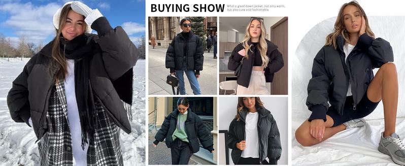 Arssm Women’s Cropped Quilted Jacket – Lightweight Zip-Up Winter Coat for Cozy Streetwear & Casual Cold Weather Outfits Arssm Women’s Cropped Quilted Jacket – Lightweight Zip-Up Winter Coat for Cozy Streetwear & Casual Cold Weather Outfits