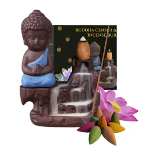 Buddha Incense Burner - Traditional Home Decor