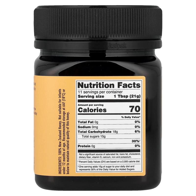 Manuka Honey, Raw & Unpasteurized, MGO 100+, 8.8 oz (250 g)