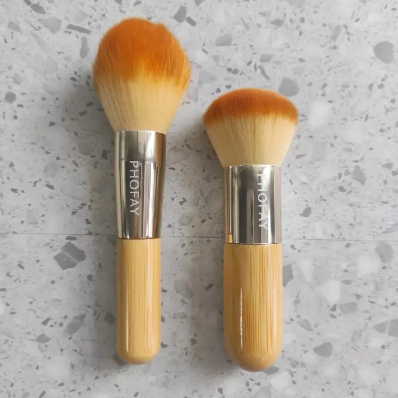 Professional Makeup Brush for Foundation, Powder and Blush with Soft High-Density Bristles