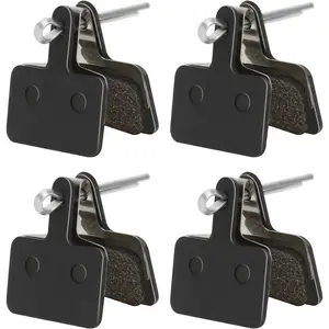 Ebike Brake Pads Front and Rear Compatible with Super 73 S1 S2 X R Z1 ZX K1D Z Adventure Series Electric Bike Motorbike E Bike Accessories Bicycle Disc Brake Pads Semi Metallic 4 Pack