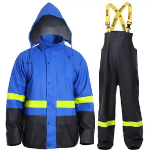 Hi-Vis Fishing Rain Suit – Waterproof & Durable