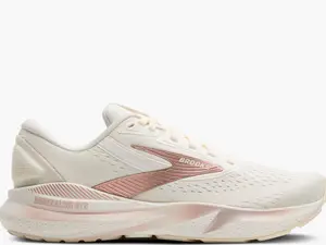 Brooks Women's Adrenaline GTS 24 Running Shoes Coconut/Rose Gold/White - Comfortable Fit Lightweight