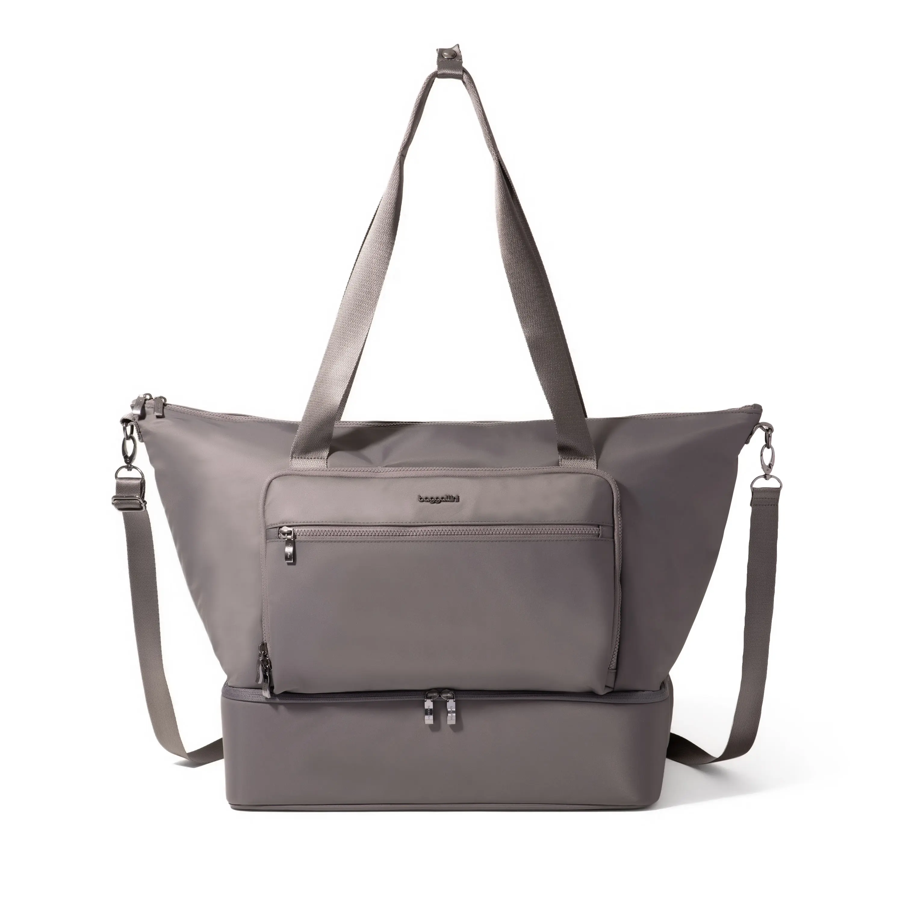 Baggallini Park Ave Women's Weekender Tote Bag, Large Travel Shoulder Bag with Adjustable Strap, RFID & Luggage Sleeve, Tote Shoulder Bags, Adjustable Shoulder Women's Tote Bags