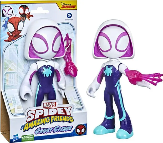Hasbro Collectibles - Marvel Spidey and His Amazing Friends Supersized Ghost-Spider Action figurine/statue  [COLLECTIBLES] Action figurine/statue, Collectible