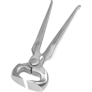 Professional Hoof Nippers for Horses Drop-Forged Heat-Treated Chrome Vanadium Steel Farrier Tool for Horses Foals Donkeys Cattle & Livestock 10" to 15" Optional Size 15 Inch