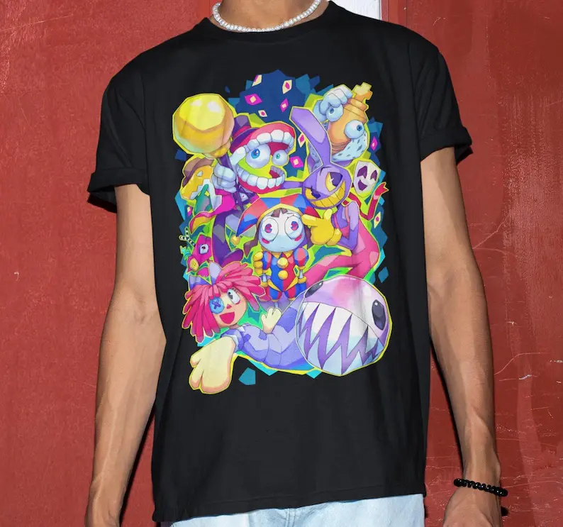 Comfort Colors Amazing Digital Circus Shirt – TADC Shirt, TADC Sweatshirt, Jax Tee, Pomni T-shirt, Gangle T-shirt, Ragatha, Caine, Bubble, Zooble