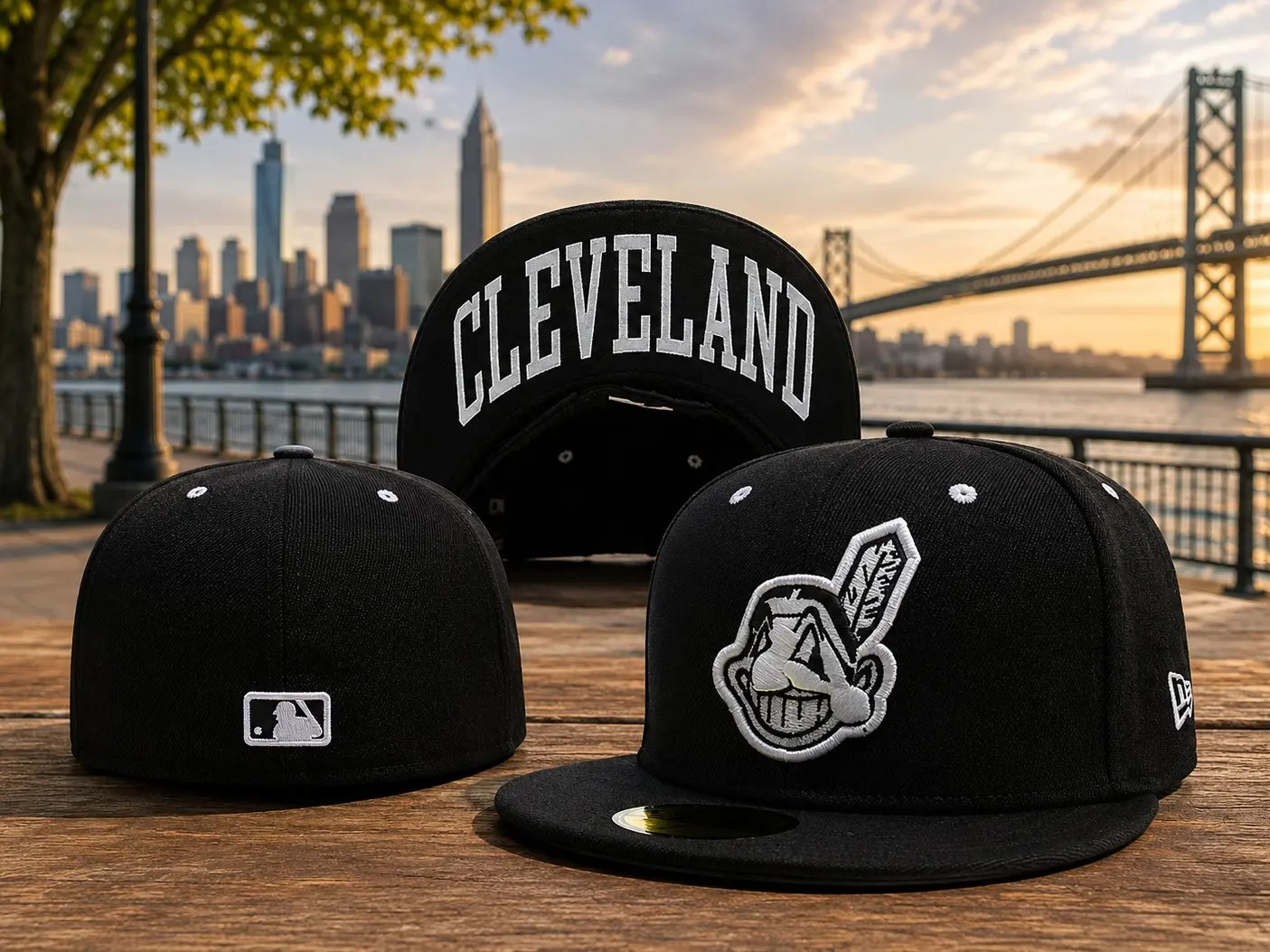 (HOT 2026 ) Cleveland Indians Embroidery Baseball Era Hat 59FIFTY Flat edge Hat