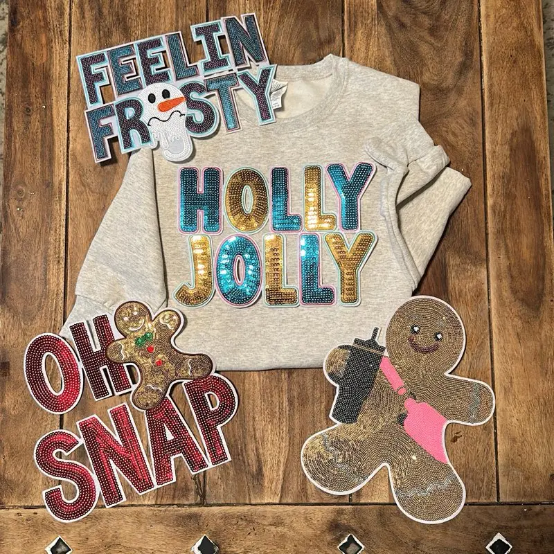 Christmas Patch Sweaters