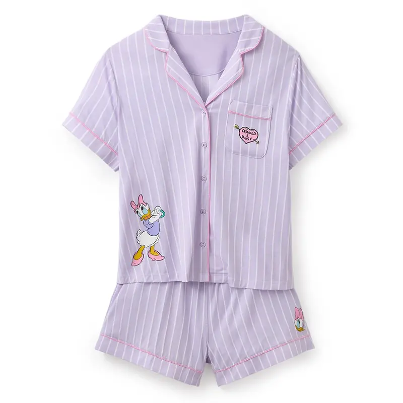 Disney Store Daisy Duck Short Sleep Set for Women