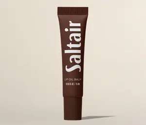 Saltair Cacao Conditioning Lip Oil Salt Balm, Brown