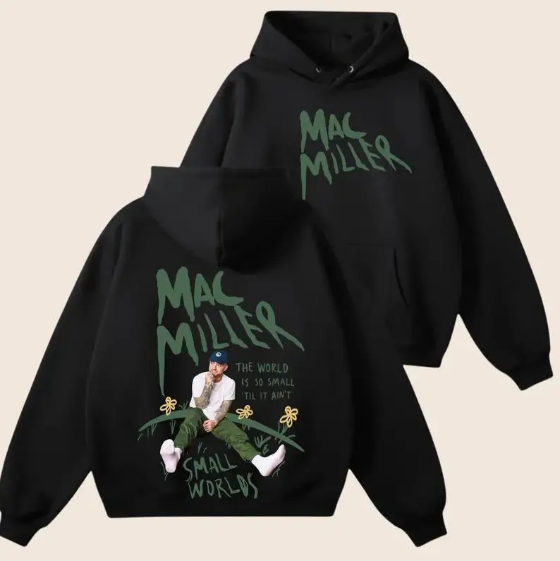 Mac Miller Small Worlds The World Is So Small Til It Ain't Hoodie, Mac Miller Shirt, Gift for Fan